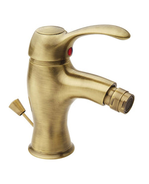 Miscelatore bidet bronzato vecchio ottone