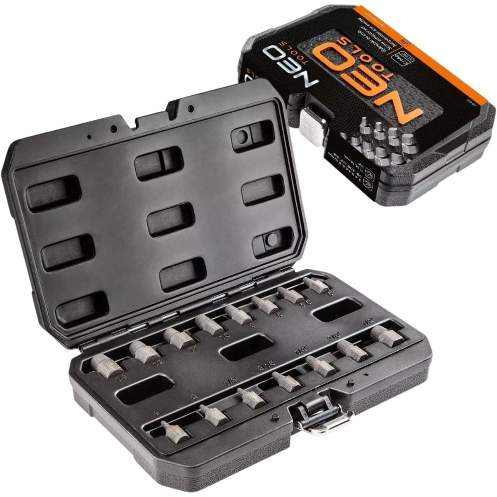 Topex 09-607 estrattori di viti i 1/2, 15 pezzi ds