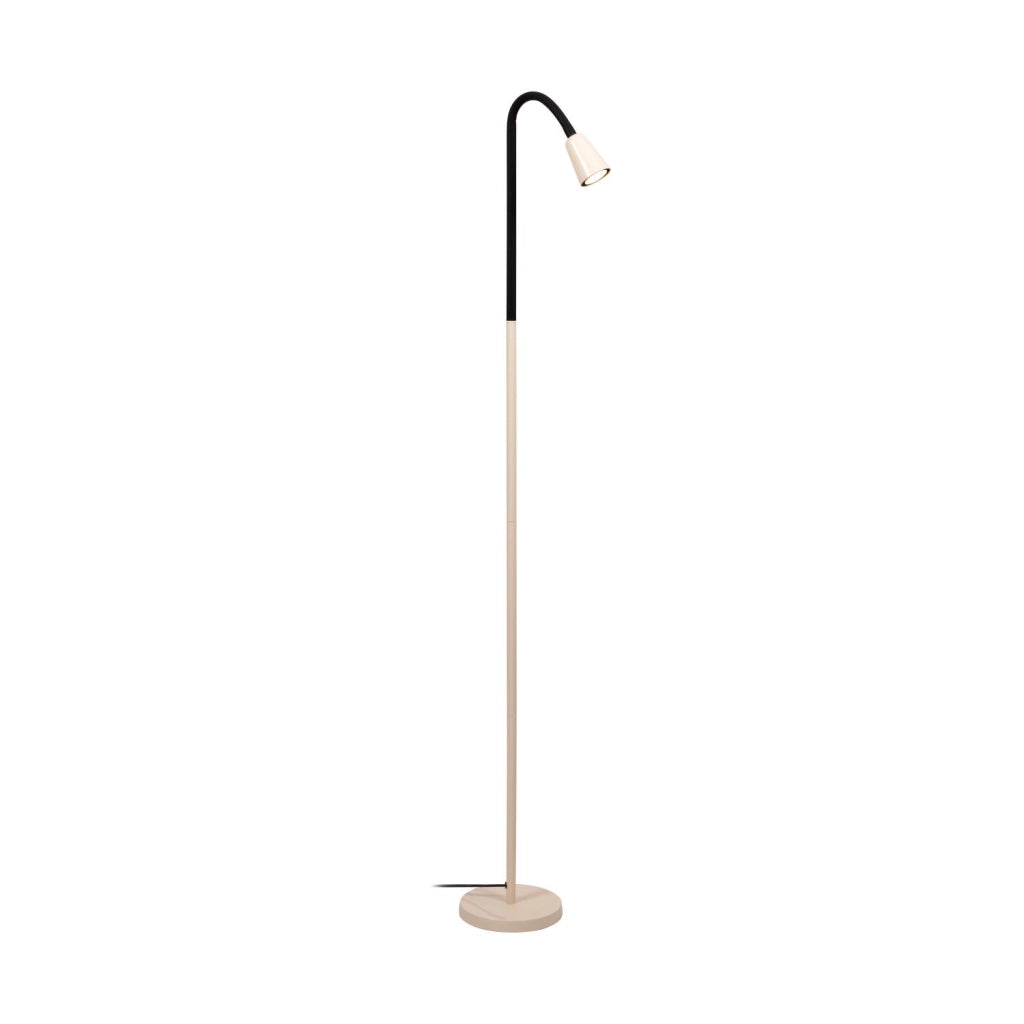 Lampada da terra JASPER 1xGU10 beige nera Lucide