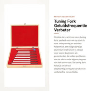 Tuning Fork per la Rilassamento Mentale - Frecuencia de Suono - Dimensioni: 27 x 22 x 5 cm - Materiale: Alluminio