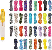 Set di corda paracorda in nylon a 35 metri - attrezzatura per sopravvivenza e outdoor