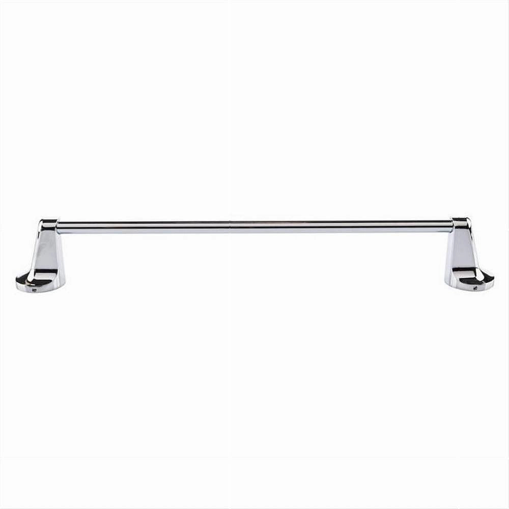 Trade Shop - Porta Asciugamano Portasciugamani Cromato 60 Cm Maniglione A Parete Bagno 79813 -