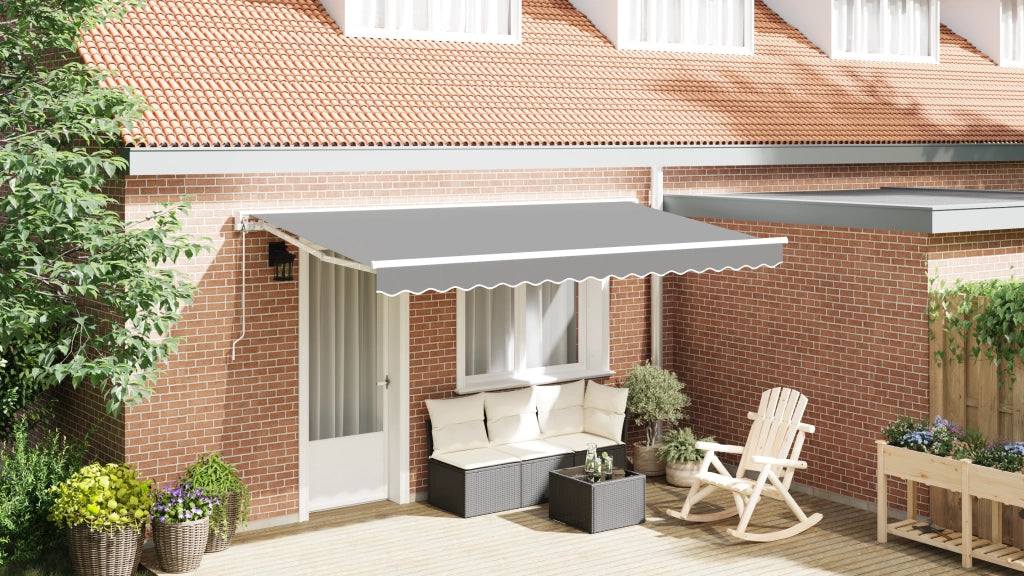 Struttura per Tenda Semi-Cassettata Retrattile in Metallo