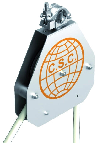 C.S.C. CARRUCOLA DI SICUREZZA AUTOBLOCCANTE portata kg. 50 cm. 30x30