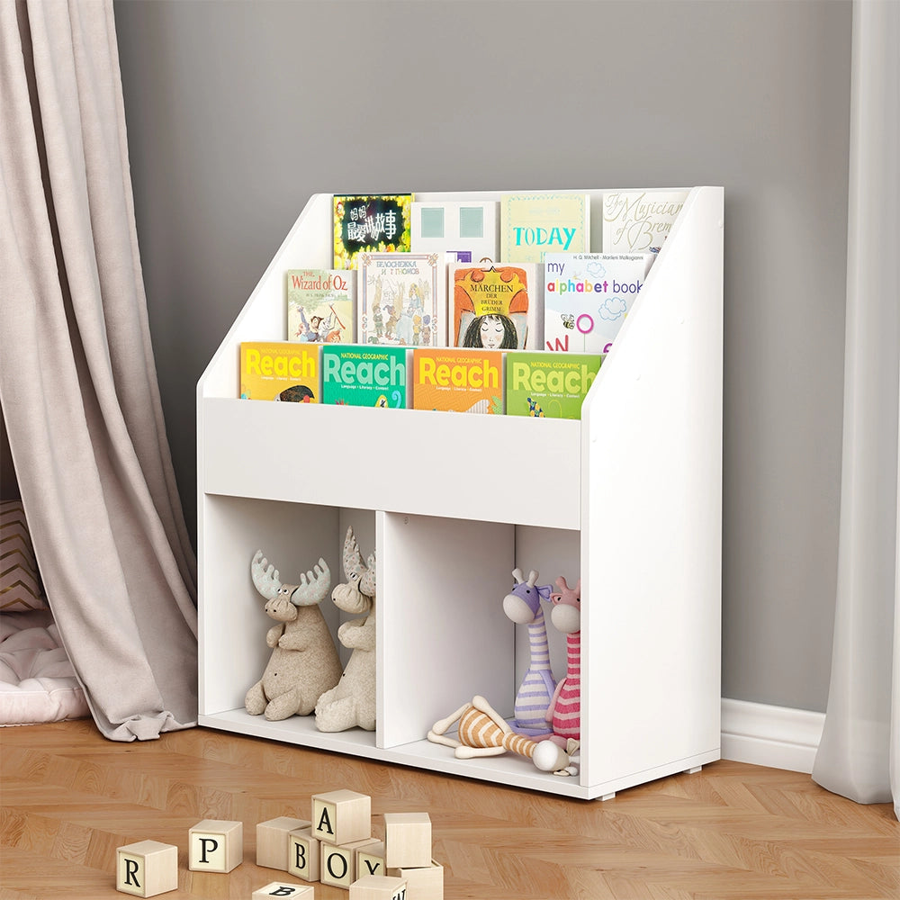 Vicco Libreria bambini Bianco 72 x 79 cm con ampi ripiani