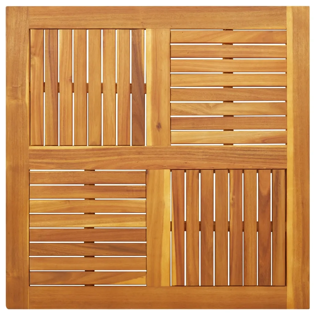 Piano per Tavolo | Superficie Tavolo | Piano Scrivania 90x90x2,2 cm Quadrato Legno Massello di Faggio
