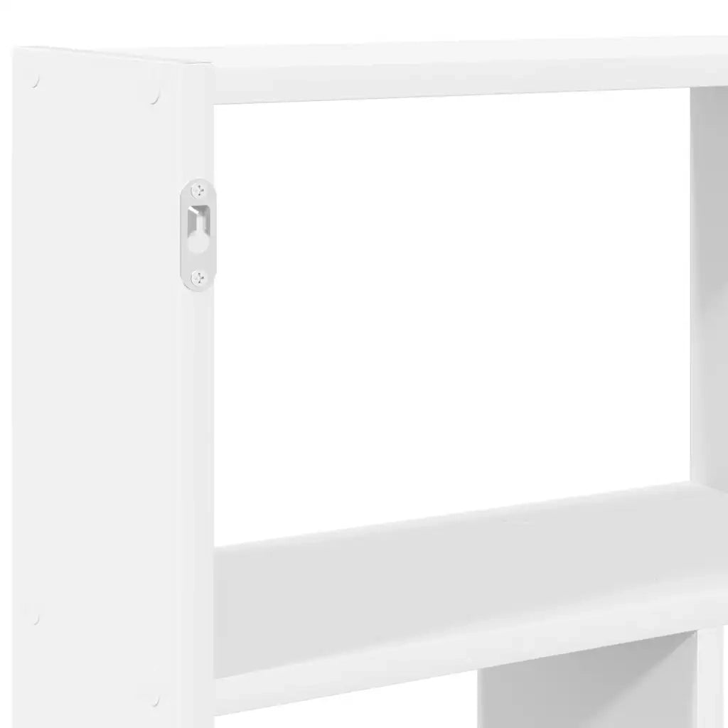 vidaXL Mensola a Cubo da Parete 12 Scomparti Bianca in Truciolato