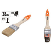 Trade Shop - Pennello Piatto Da 1.5" 38 Mm Pennellessa Per Pittura Verniciare Dipingere 90262 -