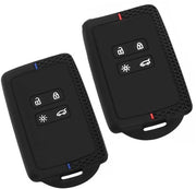 Accessori per chiavi - Materiale siliconico - Impermeabile - Protezione della chiave - 2 pezzi - Compatibile con Renault - Supporto per le chiavi