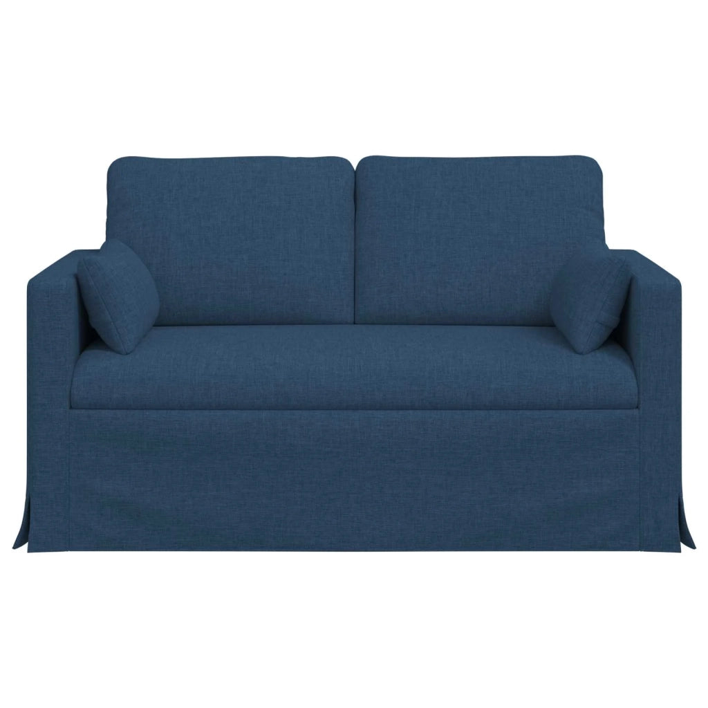 Divano | Divano da soggiorno | Sofa Blu 139 x 78 x 80 cm Tessuto