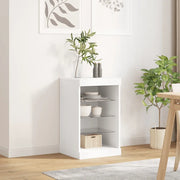 Credenza con Luci LED Bianca 41x37x67 cm 836721