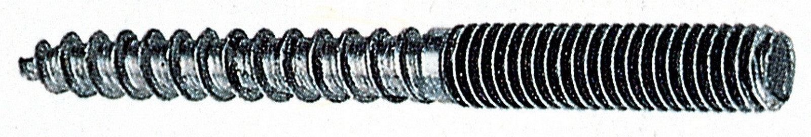 200pz vite 2 filetti x metallo e legno m6 x 60 zincato cod:ferx.23084