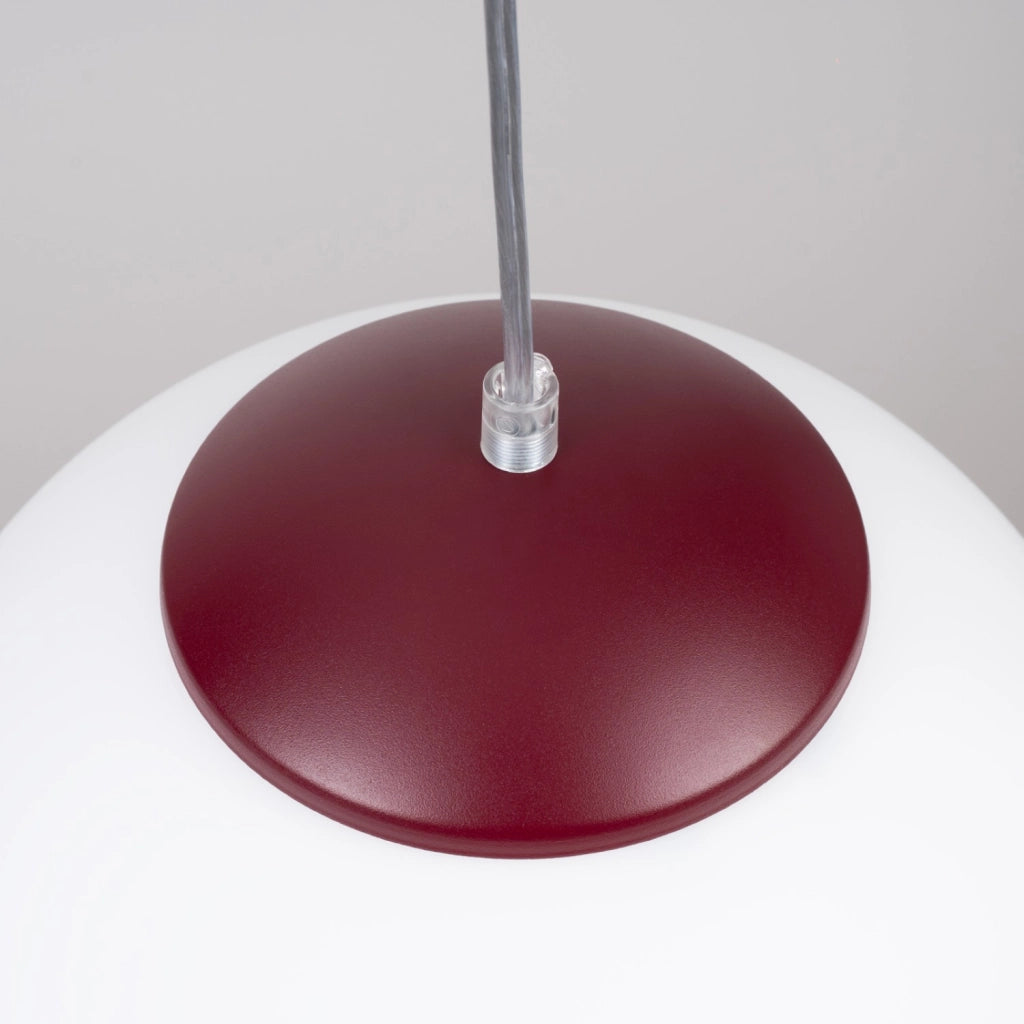 Lampada a sospensione UGO 30 bordeaux