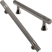 Maniglia in lega di alluminio 128mm per armadi - set da 6 - Maniglia per armadi in nero