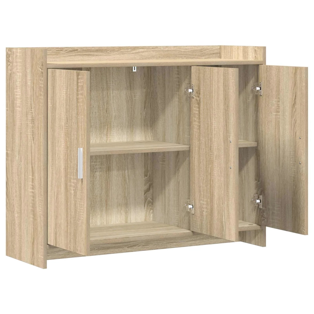 Credenza Rovere Sonoma 98,5 x 33 x 80 cm Legno ingegnerizzato 8011125
