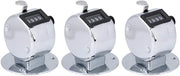 Contatore manuale 4 cifre - Contatore clicker - Contatore metallico - Contatore portatile - Contatore preciso - Contatore