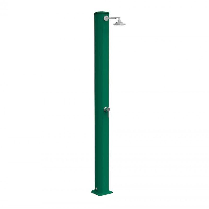 Doccia Solare In Alluminio Big Jolly 25 Litri Con Miscelatore Colore Verde Scuro Cv-A300/6016
