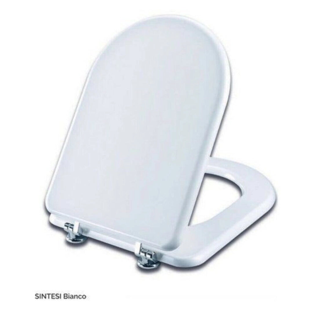 Sedile Copriwater Per Vaso Compatibile Sintesi Bianco By Seba - Seba