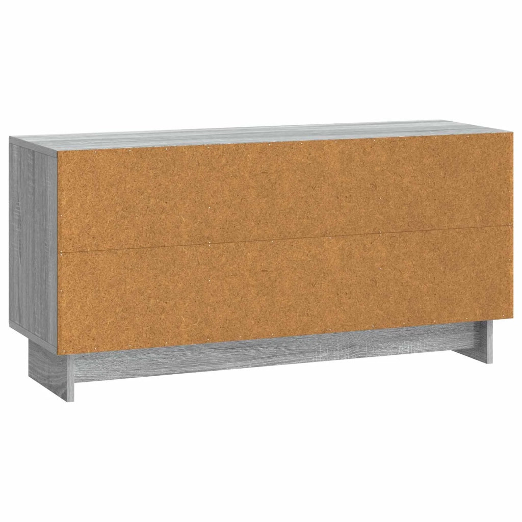 Mobile TV 102 x 34,5 x 50 cm Sonoma grigio Legno ingegnerizzato