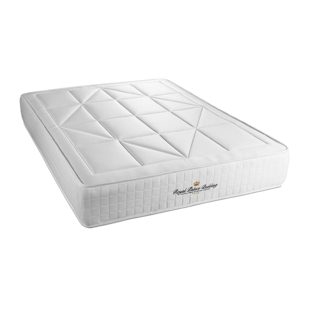 Pacchetto letto completo - Materasso 140x190cm + Box spring con doghe (kit) + 2 cuscini + Piumino - Windsor