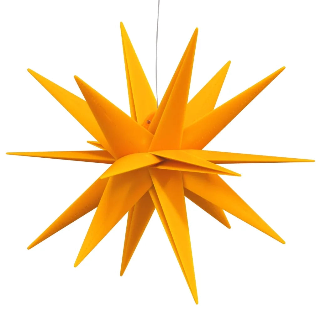 Luci di Natale con LED 3 pz Pieghevoli Gialle CFW8431561