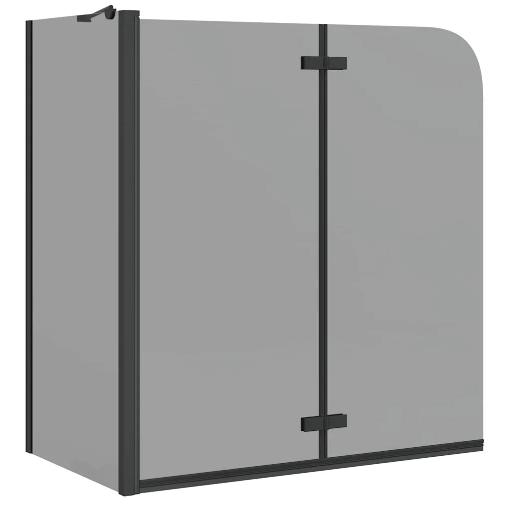 Involucro Doccia Nero 120 x 68 x 130 cm Vetro ESG e Alluminio