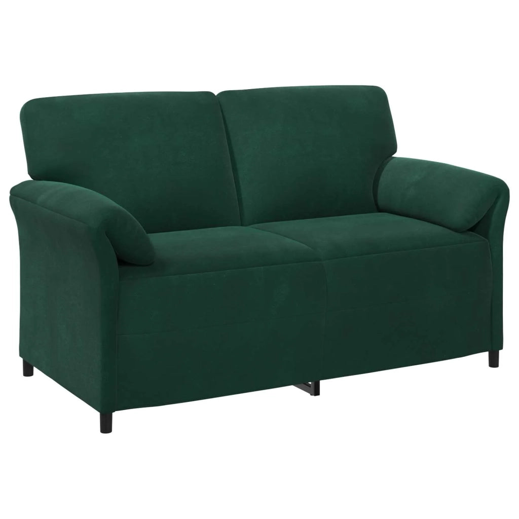 Set di divani 2 pz Verde Scuro Velluto 3424901