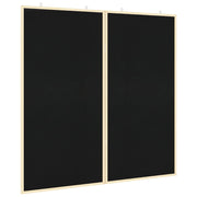 Bacheca degli Annunci Nero 100 x 100 x 1,4 cm CFW3515106