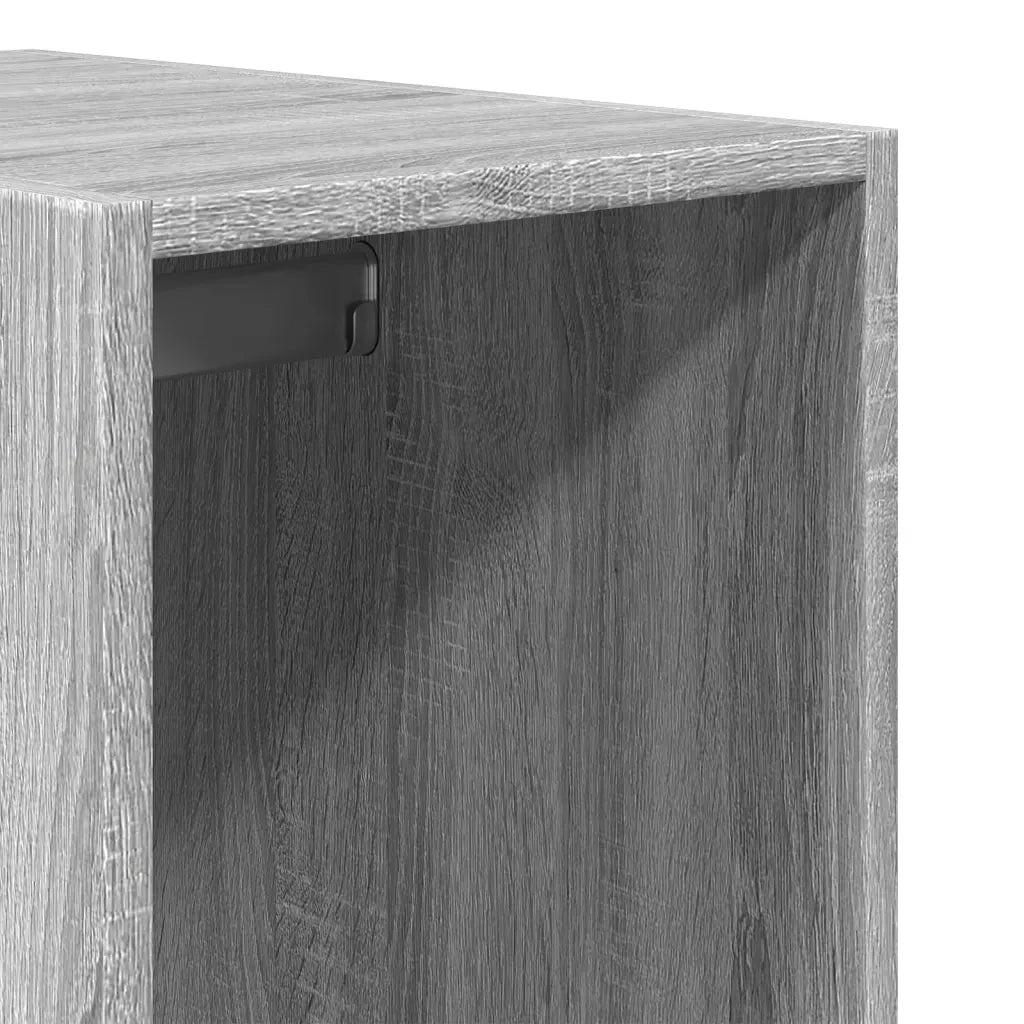 Armadio Grigio Sonoma 30x50x200 cm in Legno Multistrato CFW6044171