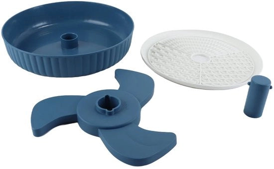 Bacetto per cani - Bacetto lento con effetto antivertigine - Bacetto per cibo antiscivolo - Zavorra - Materiale PP sicuro - Diametro 26 cm - Slowfeeder
