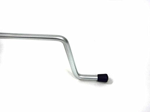 Andrys Rastrelliera Bici 1 Posto Fisso per Freno a Disco Acciaio Zincato