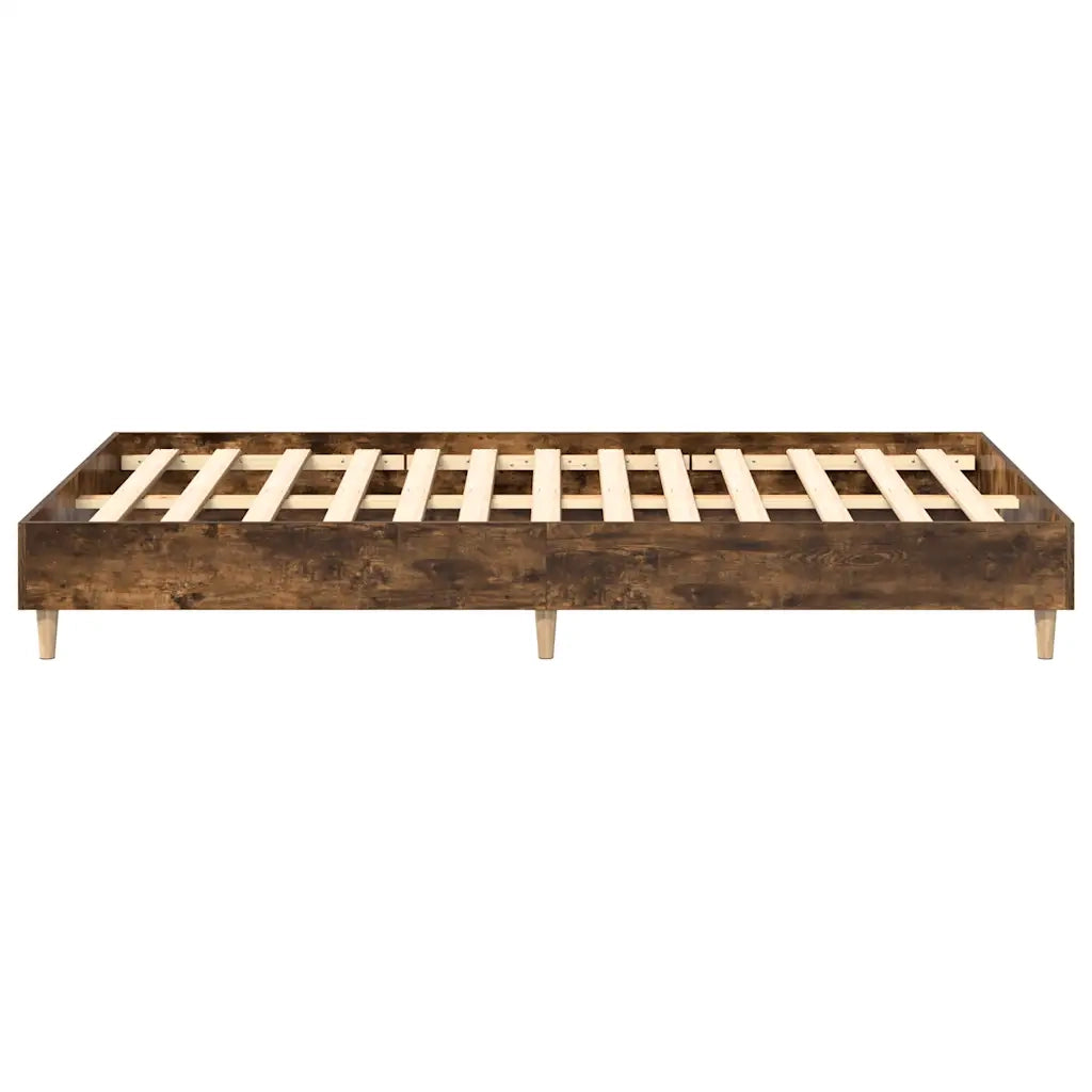 Giroletto senza Materasso Rovere Fumo 120x200 cm in Truciolato