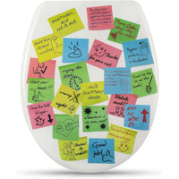 Venkon - sedile wc con copri in duroplast - chiusura automatica