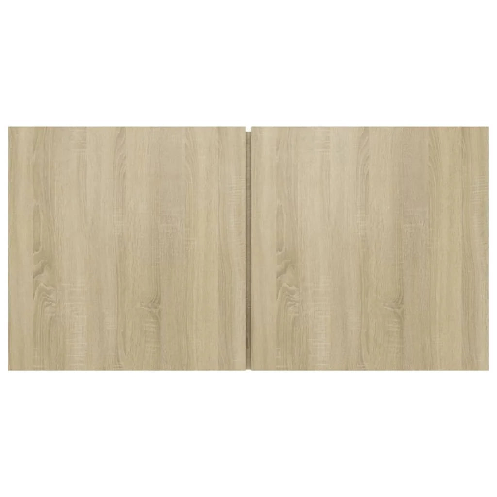 Set di mobili credenza TV soggiorno camera da letto 10 pezzi in rovere Sonoma legno ingegnerizzato marrone 02_0024358