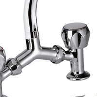 Rubinetto a ponte con canna a c serie 1000 2000 remer