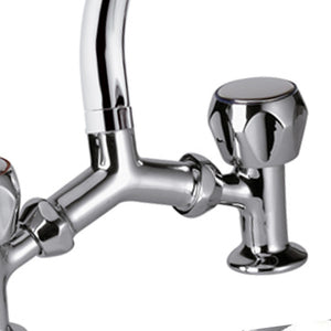 Rubinetto a ponte con canna a c serie 1000 2000 remer