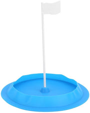 Bicicletta da golf per allenamento con materiale siliconico di alta qualità - Foro per pratica di putter - Ecologico - Facile da trasportare - Adatto per bambini - Idoneo per uso interno/esterno - Putter