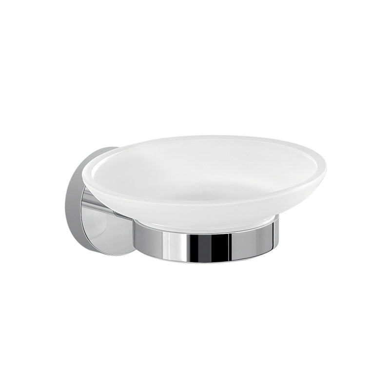 Portasapone da muro in acciaio inox e Cromall 2311 Gedy serie EROS Cromato