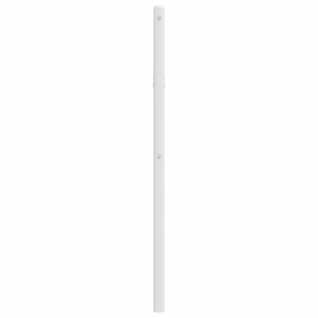 Testiera in Metallo Bianco 80 cm