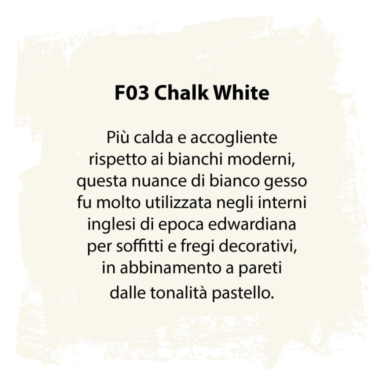 COLORE OPACO FLEUR CHALKY EFFETTO GESSO 330 ML F03 CHALK WHITE