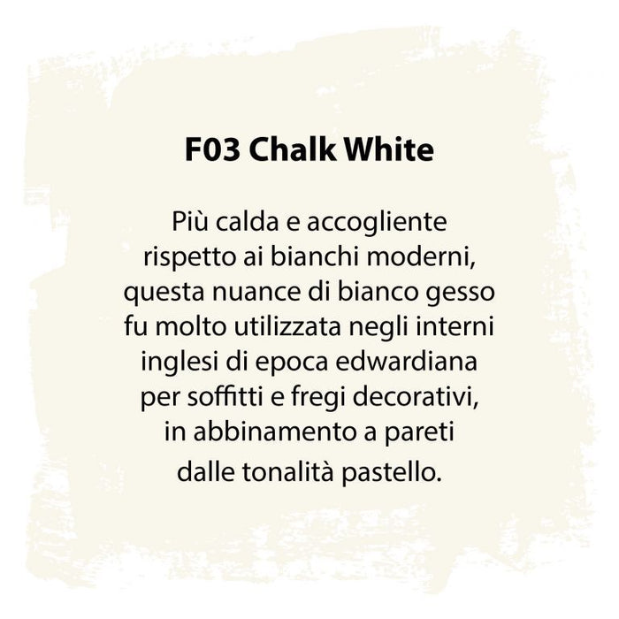 COLORE OPACO FLEUR CHALKY EFFETTO GESSO 330 ML F03 CHALK WHITE