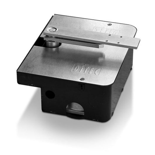 CASSA FONDAZIONE PICCOLA ACCIAIO COPERCHIO INCASSO ACCIAIO CUBIC6 DITEC CUBIC6CY