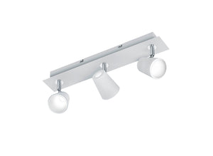 Faretto da Interno a LED in Metallo Bianco Opaco