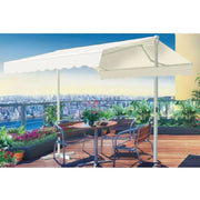 Tenda da sole alluminio Layton doppia manuale beige cm 395x300