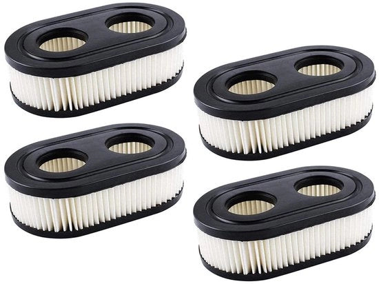 Set di sostituzione per filtri dell'aria 4 pezzi adatto per modelli Briggs & Stratton 798452, 593260, 5432, 5432K motoseghe
