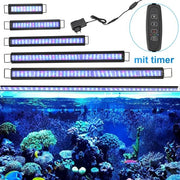 Lampada LED RGB per acquario 45W con supporto e timer per interni