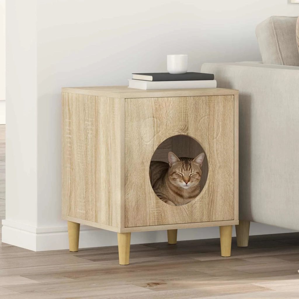 Casa per Gatti Sonoma 42,5 x 40 x 53 cm Legno multistrato 8000673