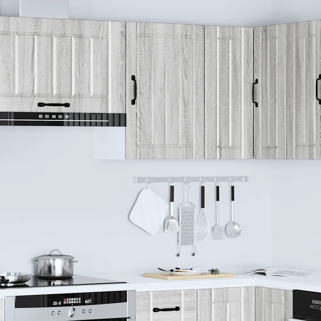Pensile da Cucina Lucca Grigio Sonoma in Legno Multistrato 853793