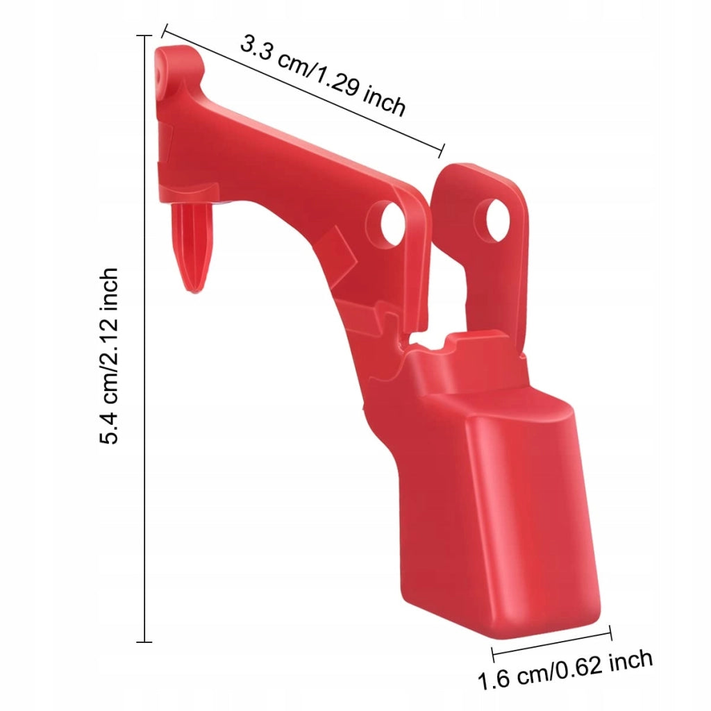 Pulsante di Ricambio per Aspirapolvere compatibile con Dyson V10 V11 SV12 SV14 – Rosso, Materiale Resistente