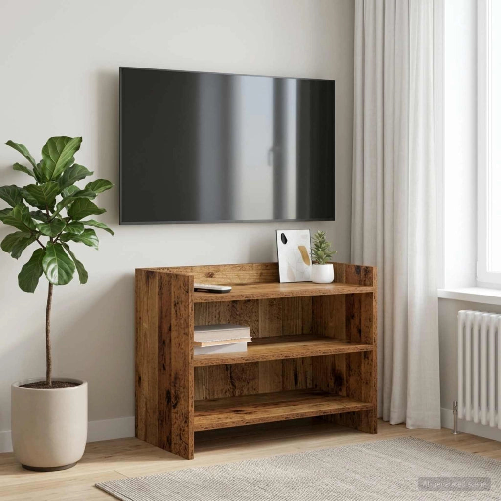 Mobile TV 60 x 33 x 47 cm Legno antico Legno ingegnerizzato 8011217